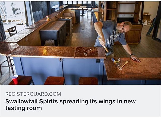 Swallowtail soft opening this Saturday during the Springfield Cruise!  Great article in today&rsquo;s Register Guard!  @swallowtailspirits @scribbleyfribley @ladykbuzz #womenarchitects #discoverdowntownspringfieldor