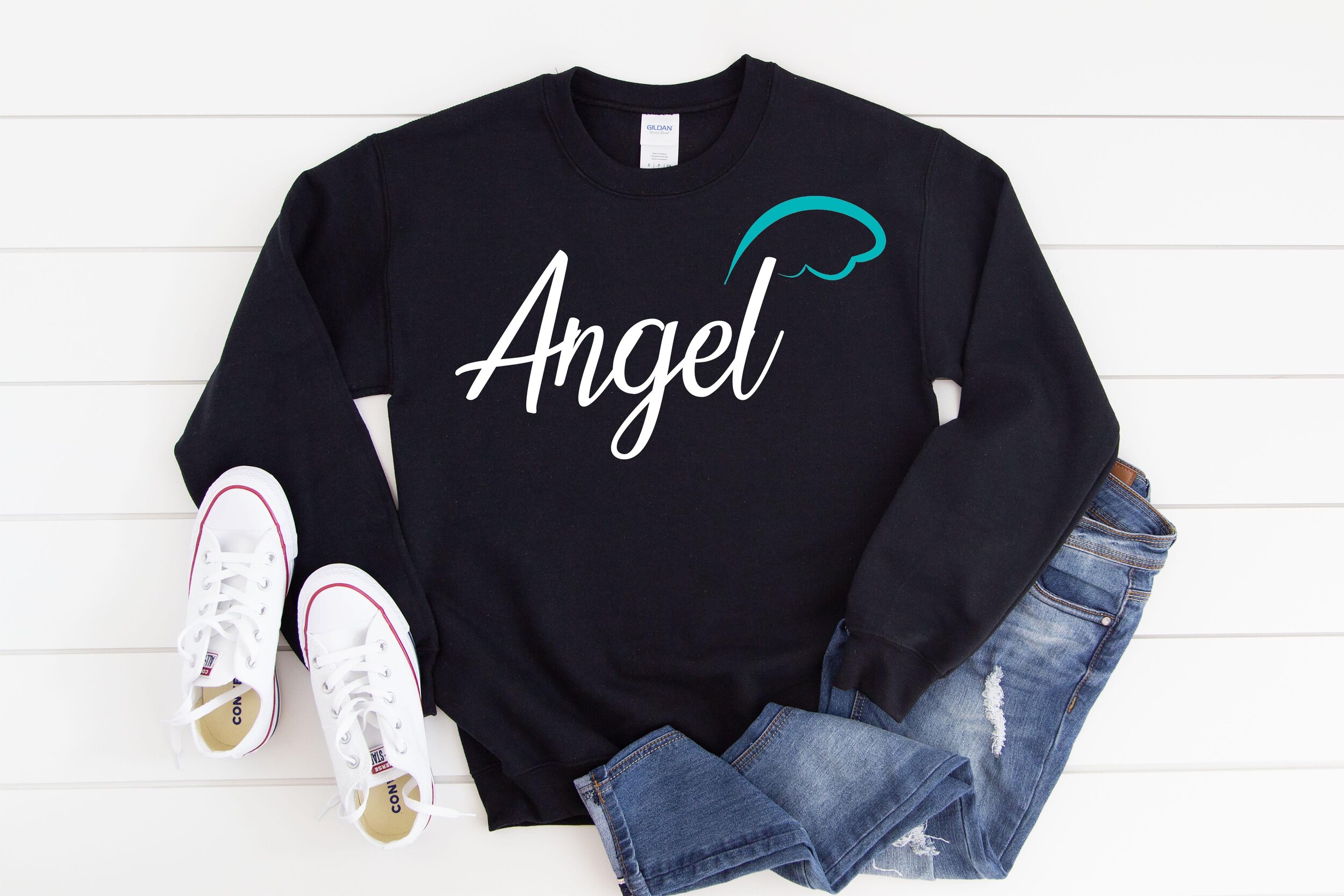 sweatshirt angel