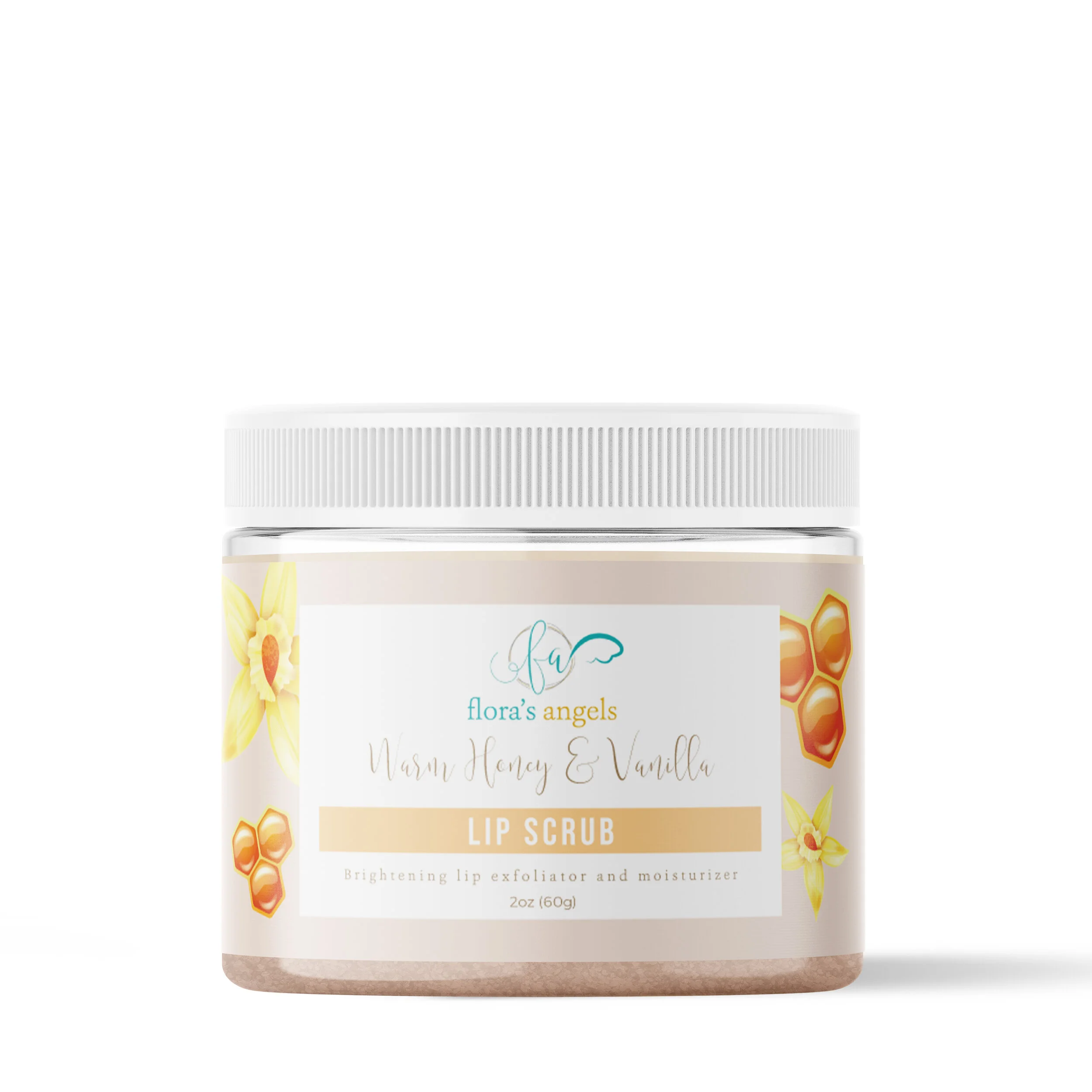 Natural Lip Scrub Gift Basket Flora's Angels