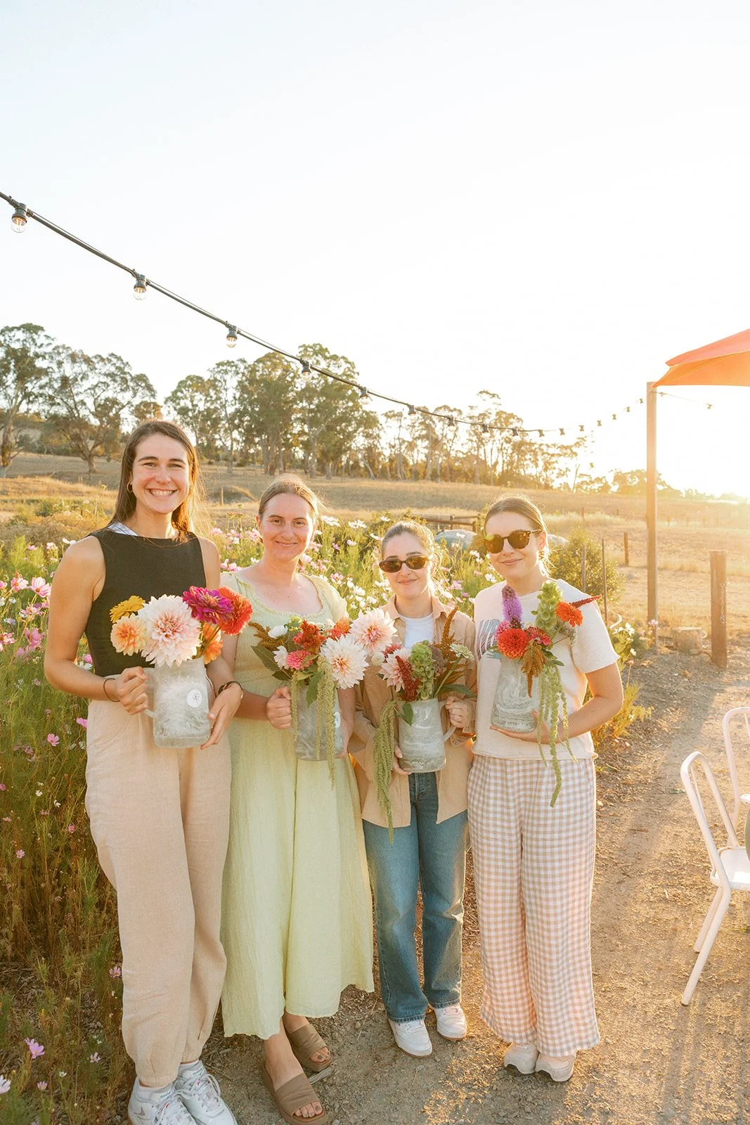 Snip and Sip Pick Your Own flowers at Charleston Farm
