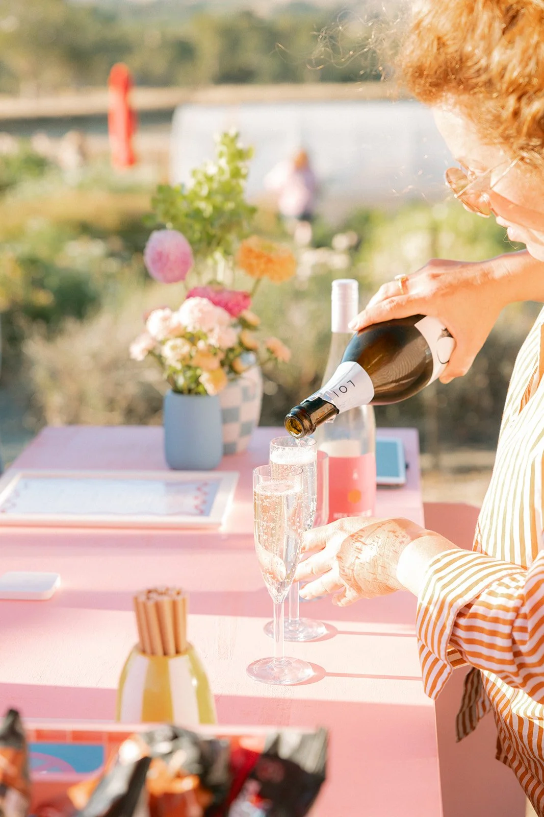 Snip and Sip Pick Your Own flowers at Charleston Farm