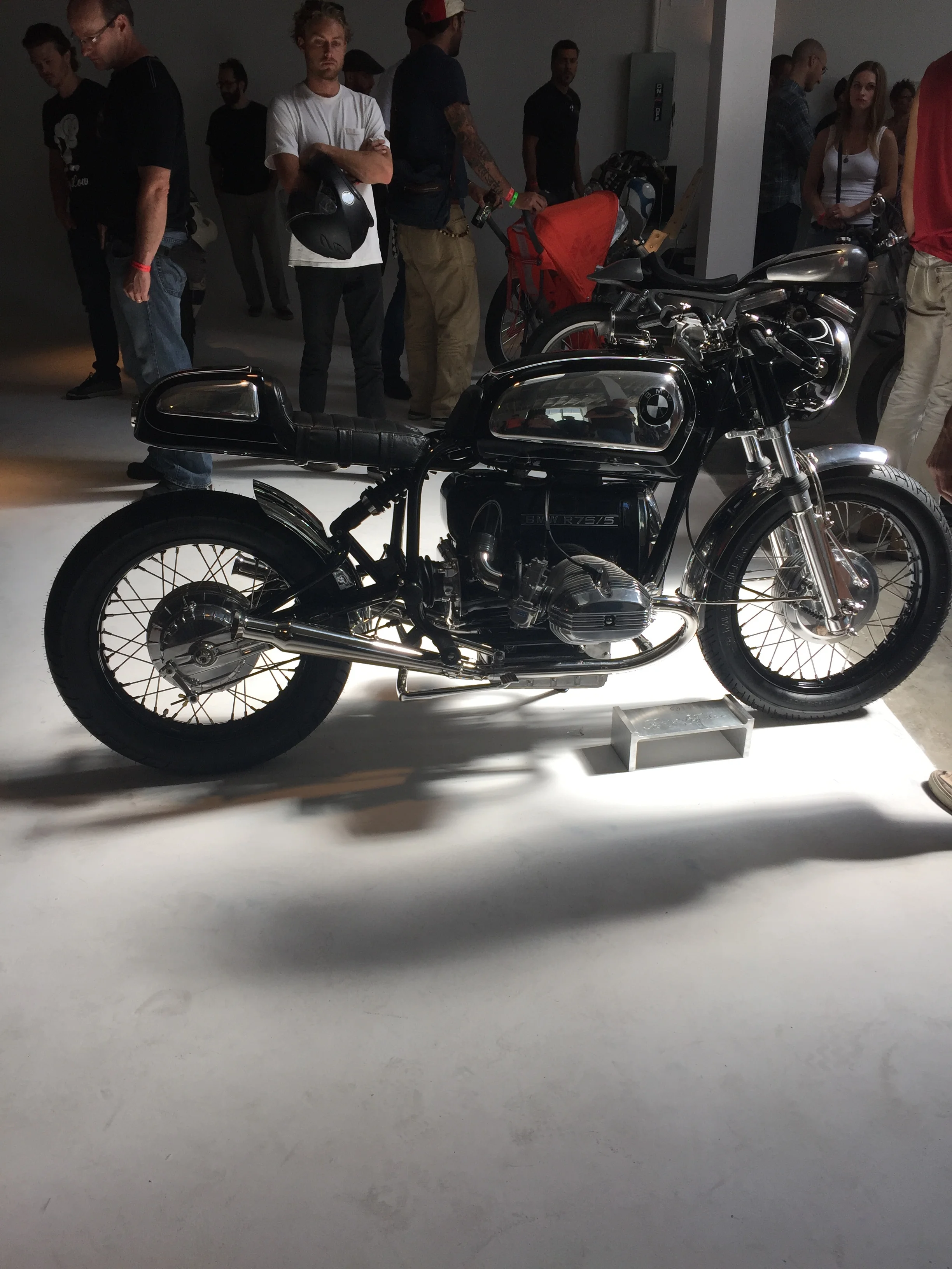  Classic BMW R75/5 seen at the Brooklyn Invitational Photo taken by: Mel Moto 