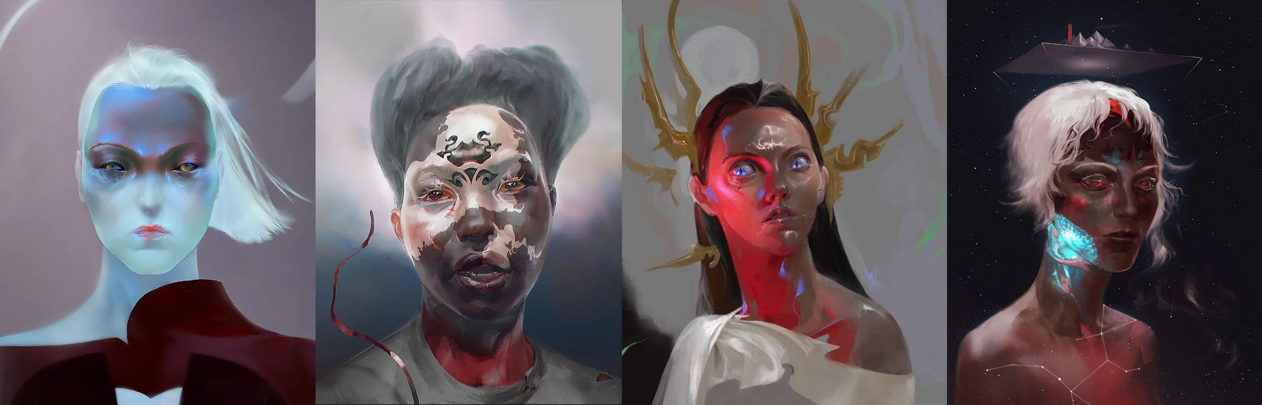 Portrait studies (Personal)