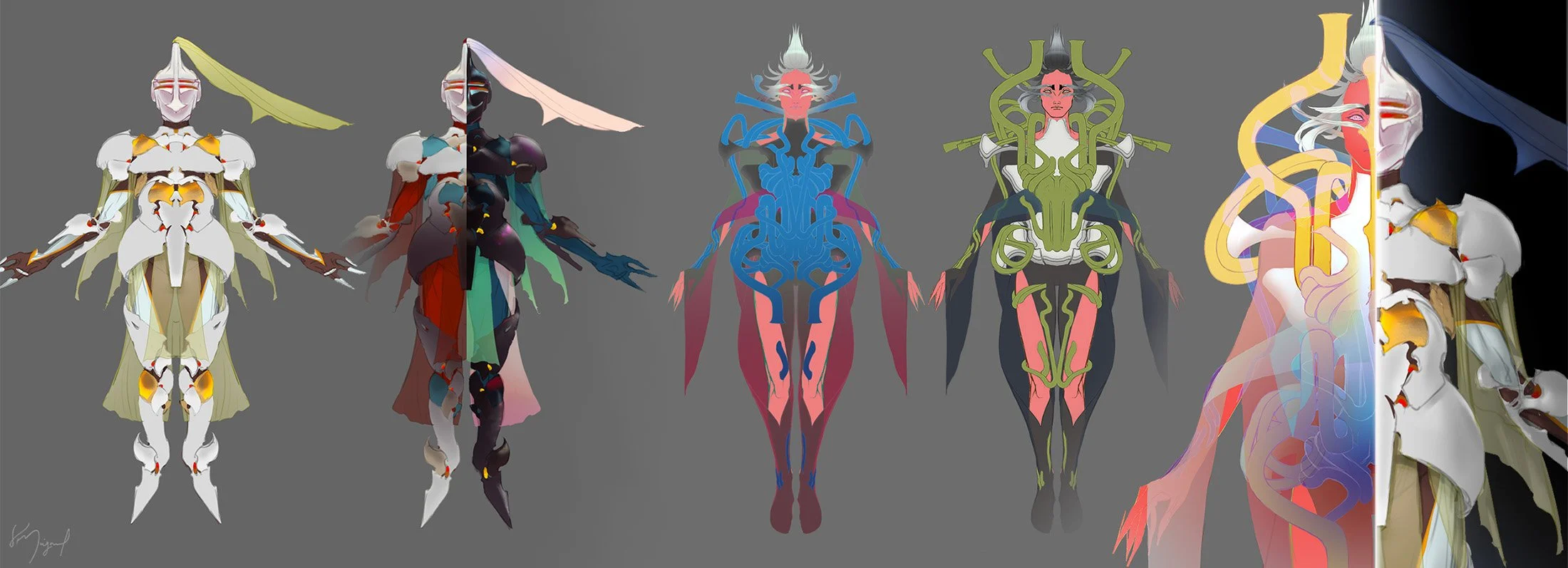 Scifi wind armors (Personal)
