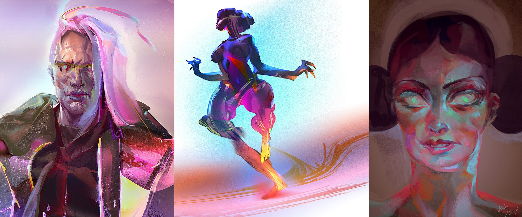 Pink portraits (Personal)