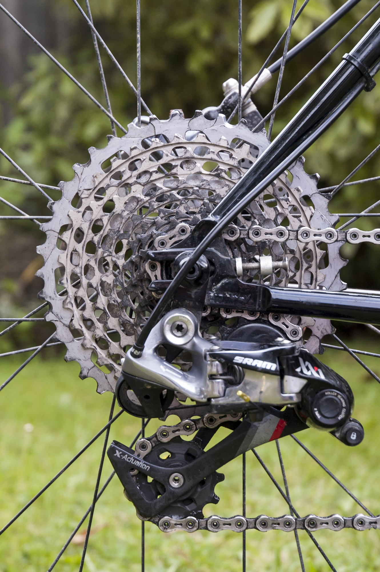 SRAM XX1 Group in horizontal dropout