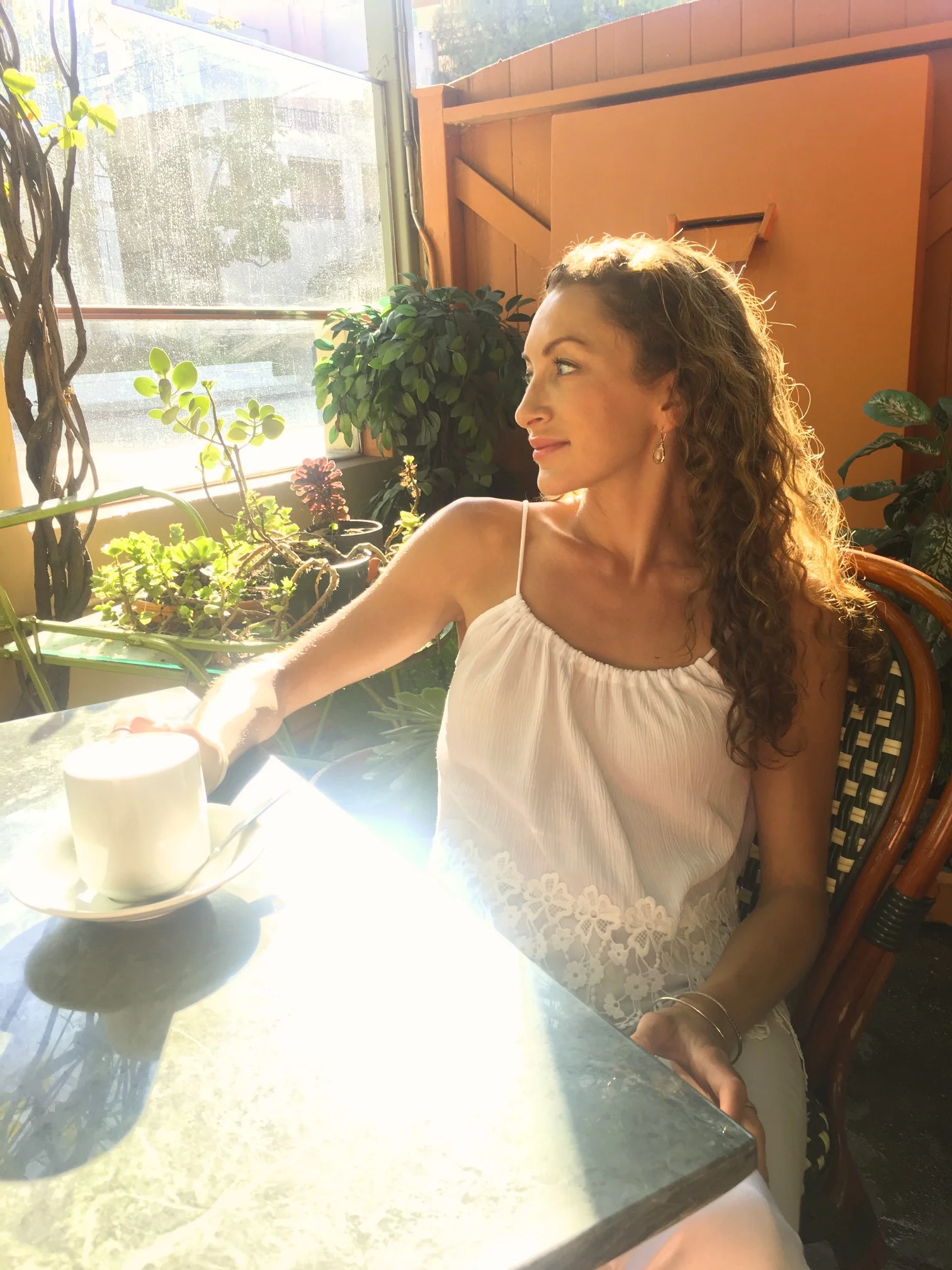 Gorgeous Lattes at LIterati Cafe, Santa Monica