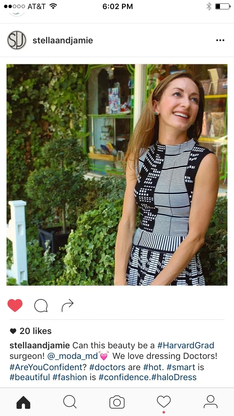So excited to be featured on Stella & Jamie's IG feed -- and what a cute tagline!! xoxo