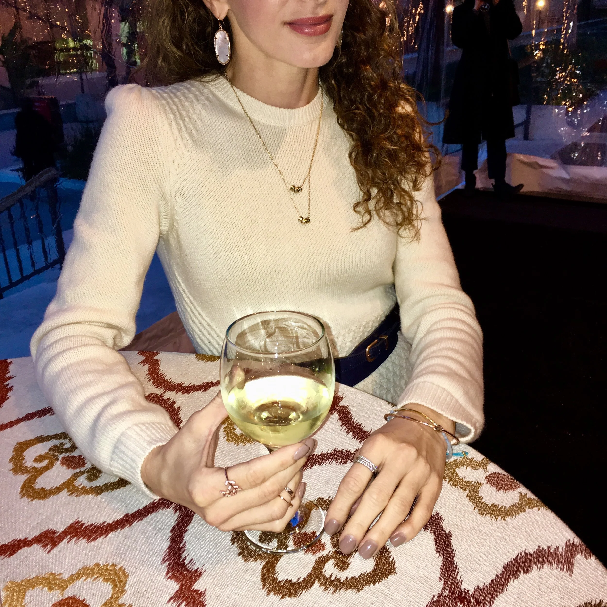 rocksbox mixed with my own pieces; leaf ring by Ettika, tricolor stack by Clara Pucci, rose gold bangle by Ippolita