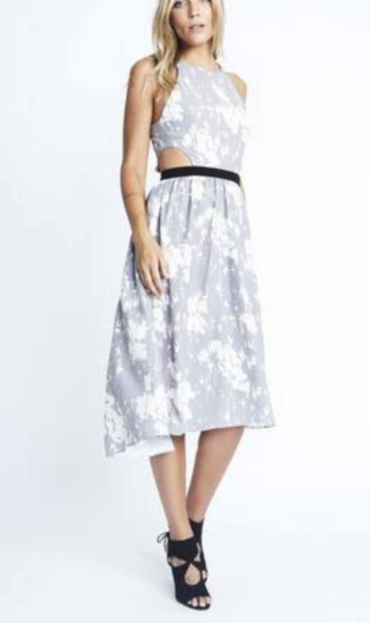 Karen Zambos does a mean dress always with a sweet vintage vibe. The Tara dress is on sale for $79 (amazing!) and I am ok with the little peek of skin 