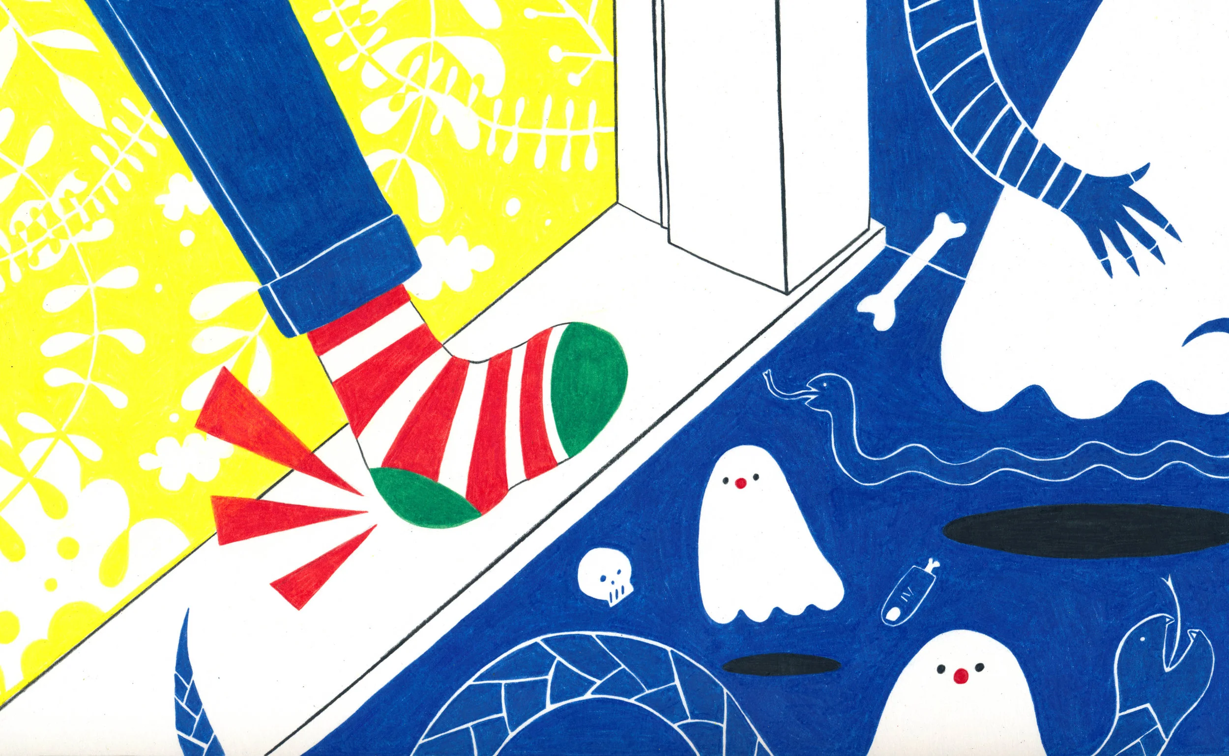 Korean Superstition IV: Don't Step On the Threshold When Entering the Room