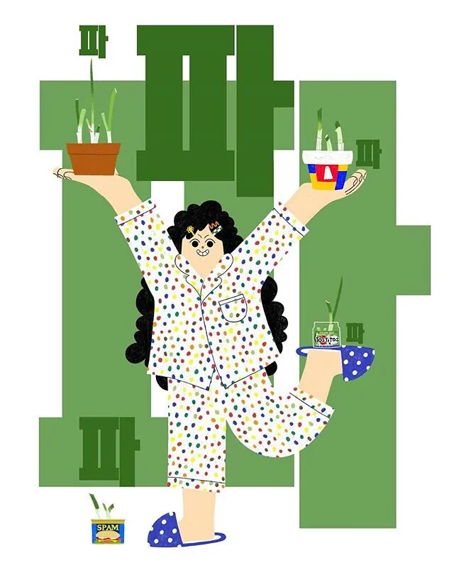 I know y&rsquo;all are growing scallions at home like me😏
.
.
.
.
집에서 남은 파 키우는중... 파는 엄청 빨리 자란다!!