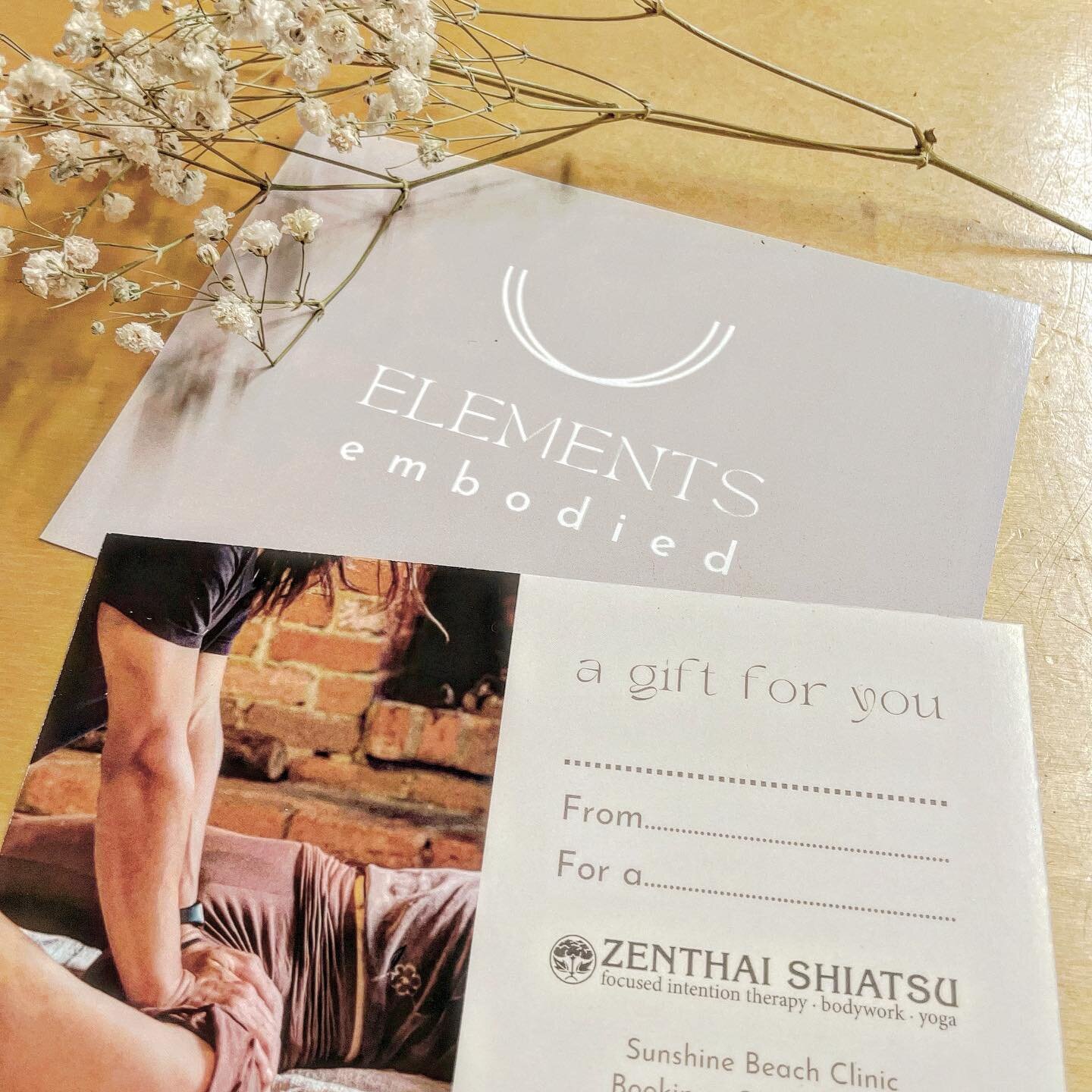 Gift vouchers for our bodywork treatments are available for those last min gifts folk!
 🧡
We can send digital vouchers via email, or come by Peregian Markets this Sunday to scoop up your hard copy! 

You&rsquo;ll find us behind the skate park at the
