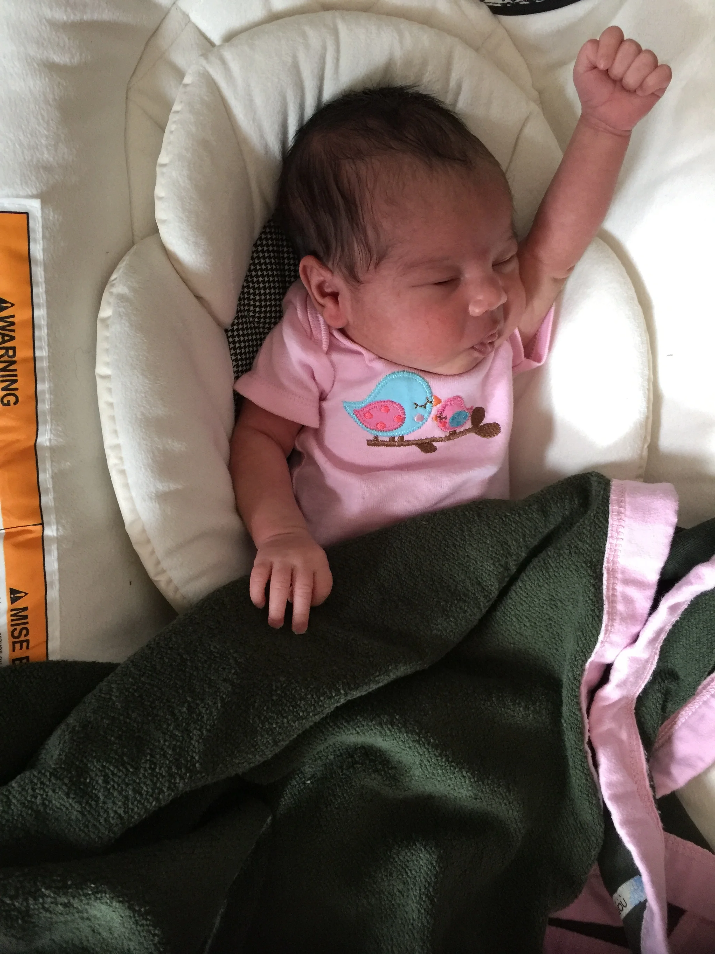 Super Baby!!!  Up, up, and away!