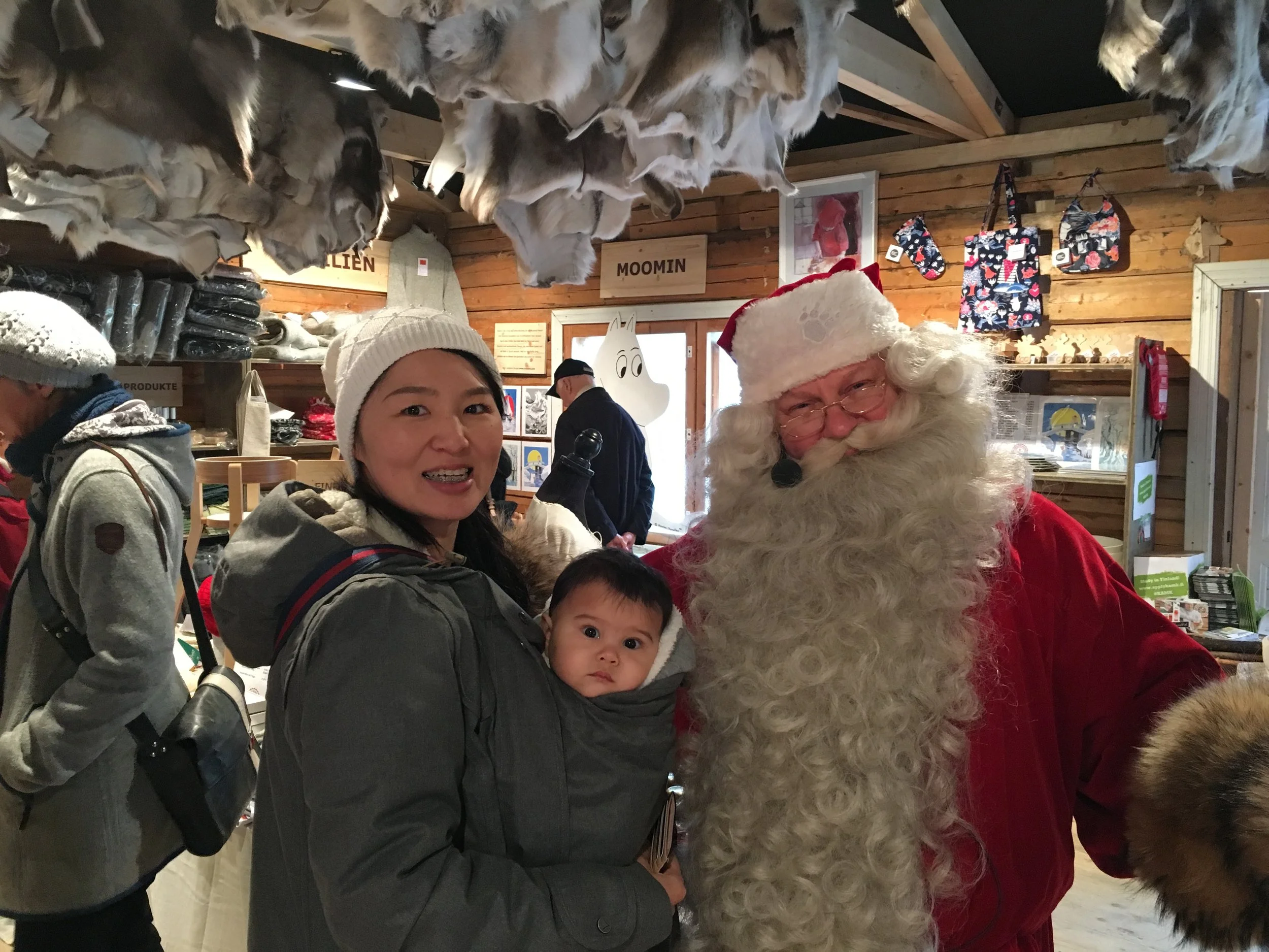 I met Santa Claus!