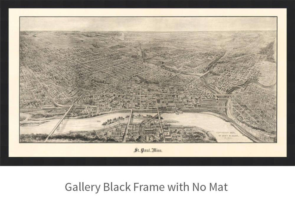 Aerial Photography Map of North St Paul, MN Minnesota