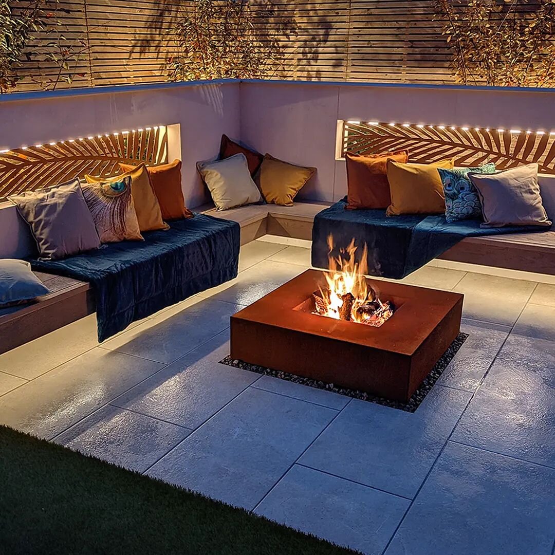 Remember, remember the Fifth of November! 

A fitting image of a recent project featuring smart garden lighting and a toasty, modern sunken fire pit.

Just add some toffee apples or marshmallows and it provides all you need for a relaxing bonfire nig