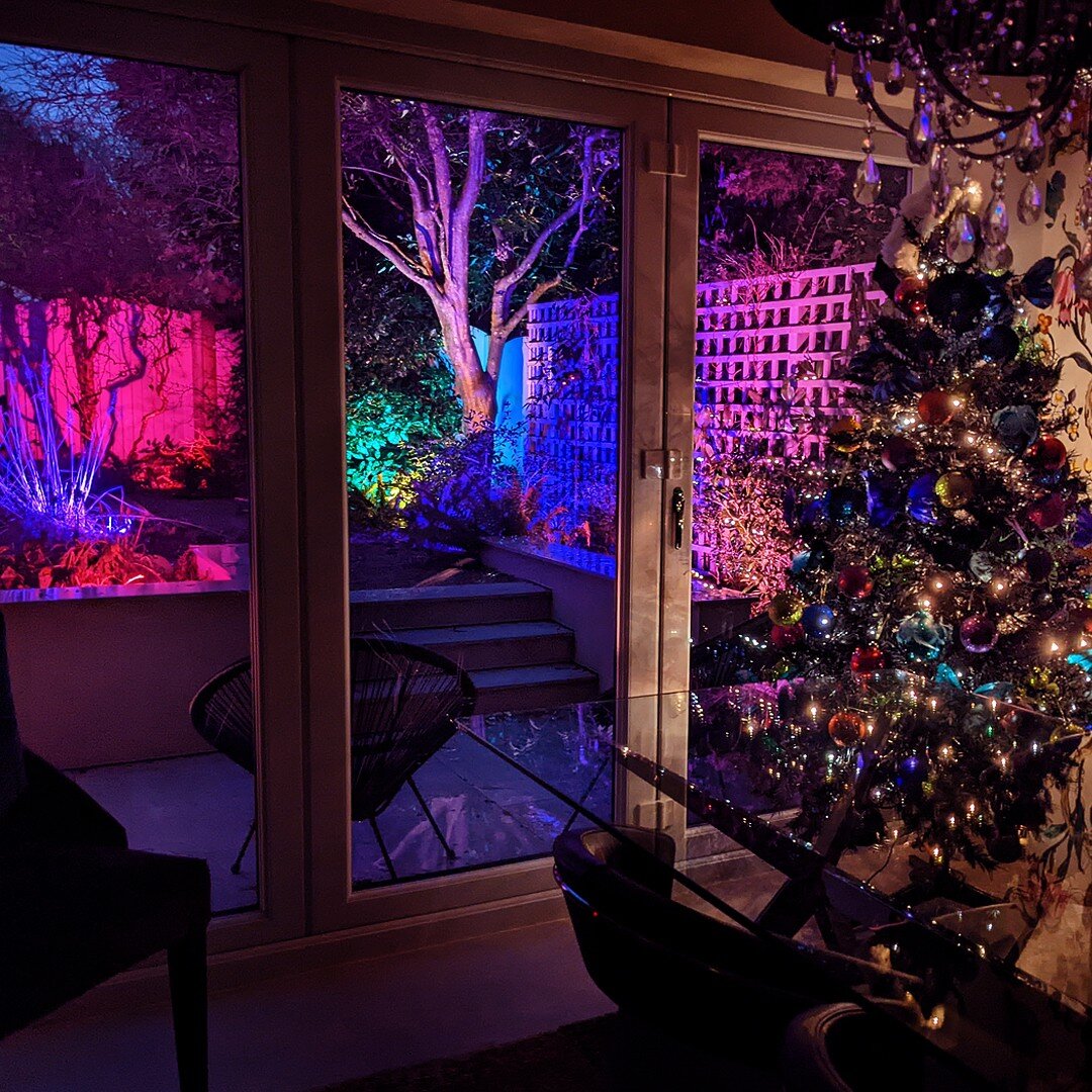 Well that&rsquo;s a wrap! 
From all of us here at Kirman Design, to all our clients and you guys out there; Merry Christmas and a Happy New Year! 

Many thanks to one of our clients for sending this shot of their Christmas themed garden lights using 