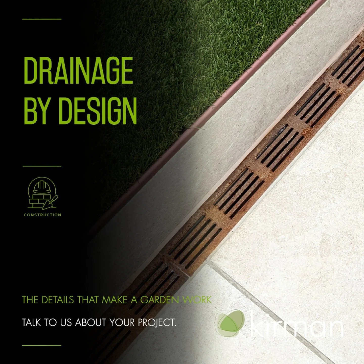 💧 GOOD DRAINAGE SHOULDN&rsquo;T BE AN AFTERTHOUGHT.

Some of the most important elements in a garden are the ones designed to quietly do their job.

Threshold and linear drains allow surface water to be collected exactly where it's needed, helping p
