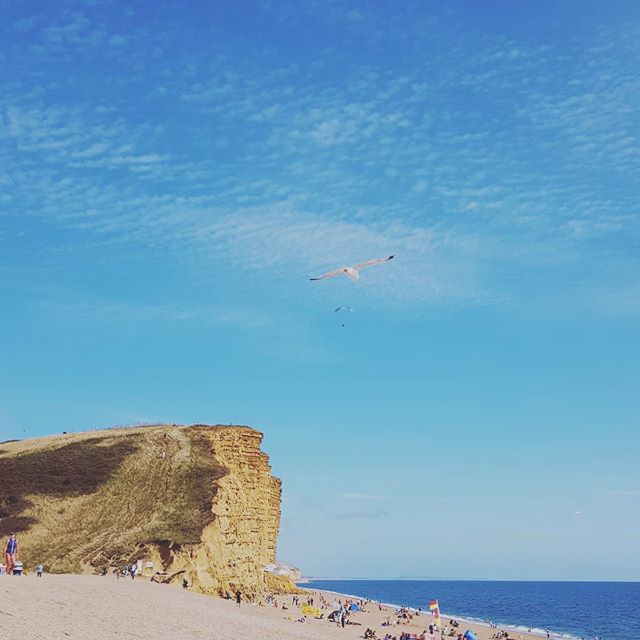 British Summer | Beach time @West Bay #littleboutiqueclub @visitdorsetofficial