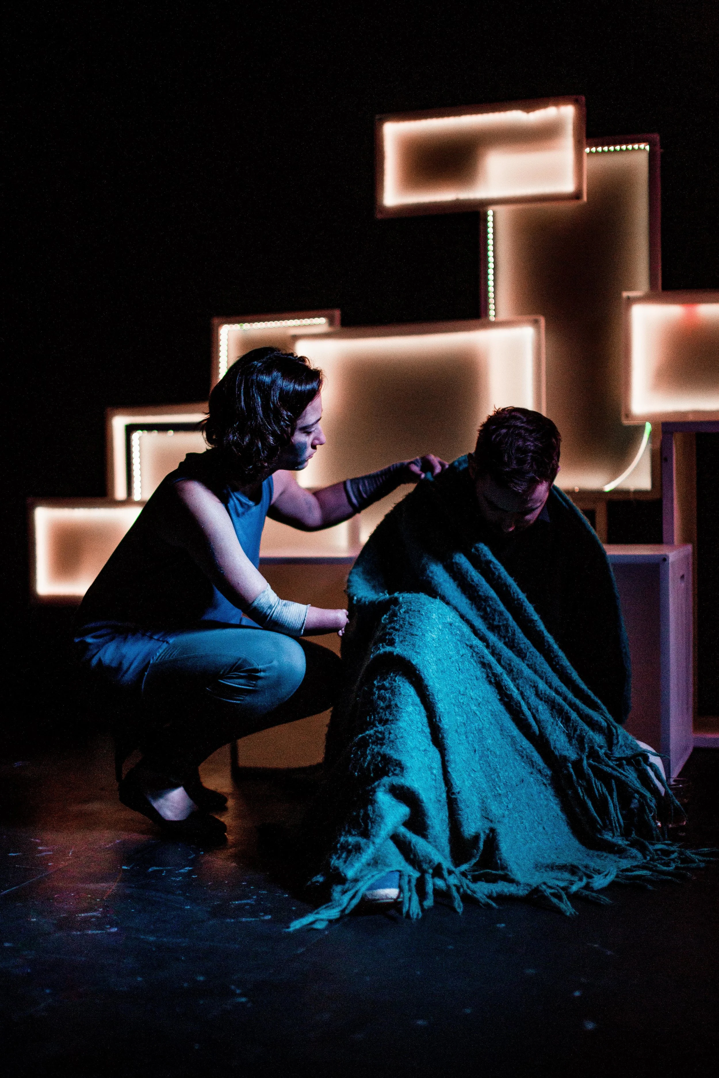 Natalie Kimmerling (Sophie) and Paul O’Dea (Nate)