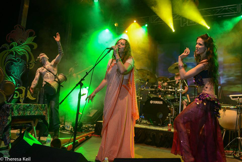 TELESMA with the Indra Lazul Bellydancers