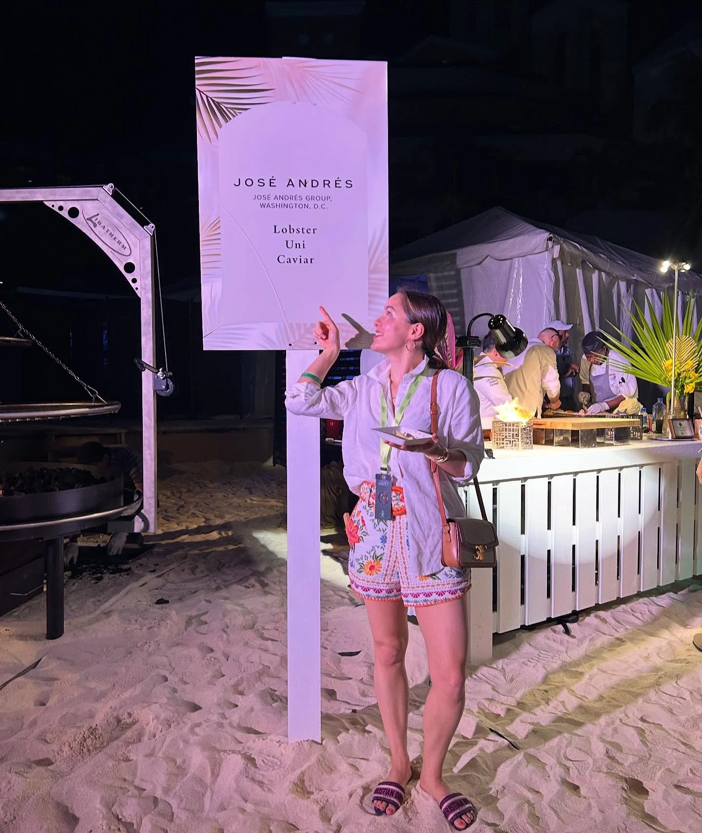 The three keys to my heart, if you were wondering. Greetings from @ritzcarltoncaymancookout&rsquo;s beach BBQ.