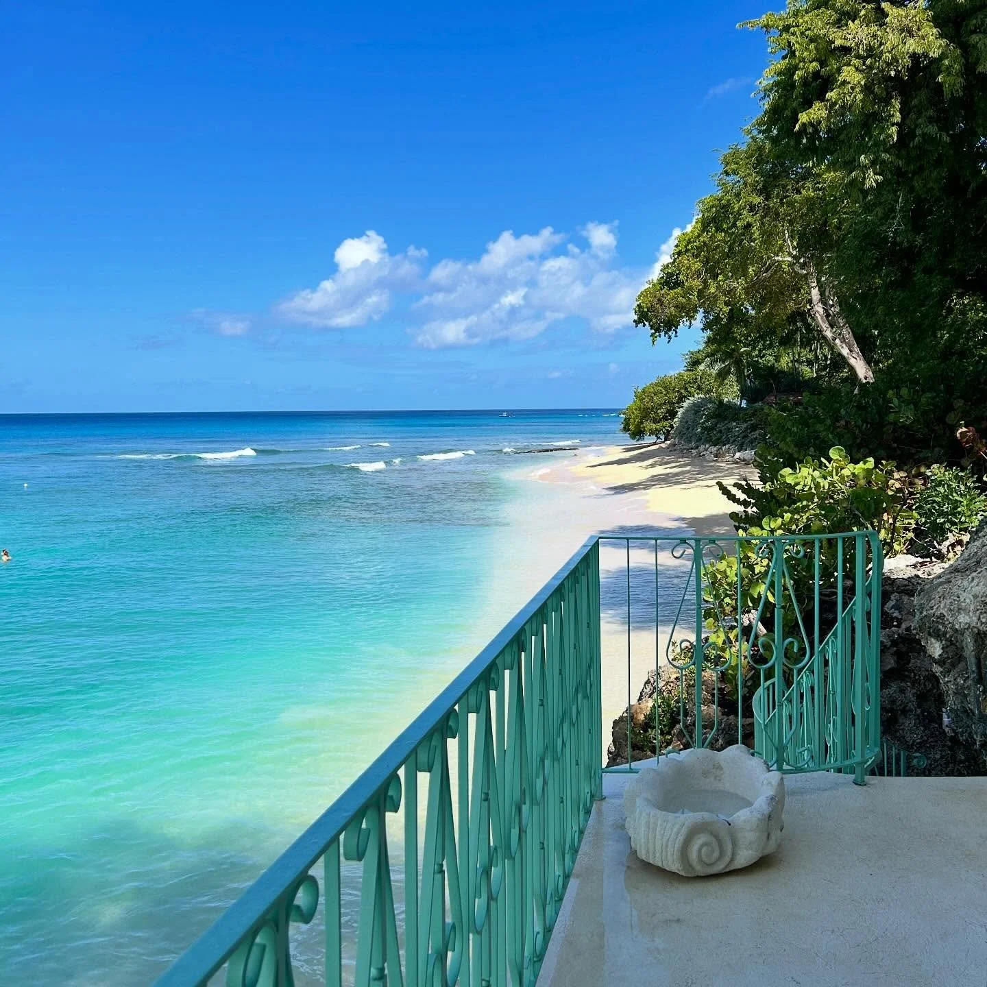 My entire personality is Messel green now. Greetings from Barbados!