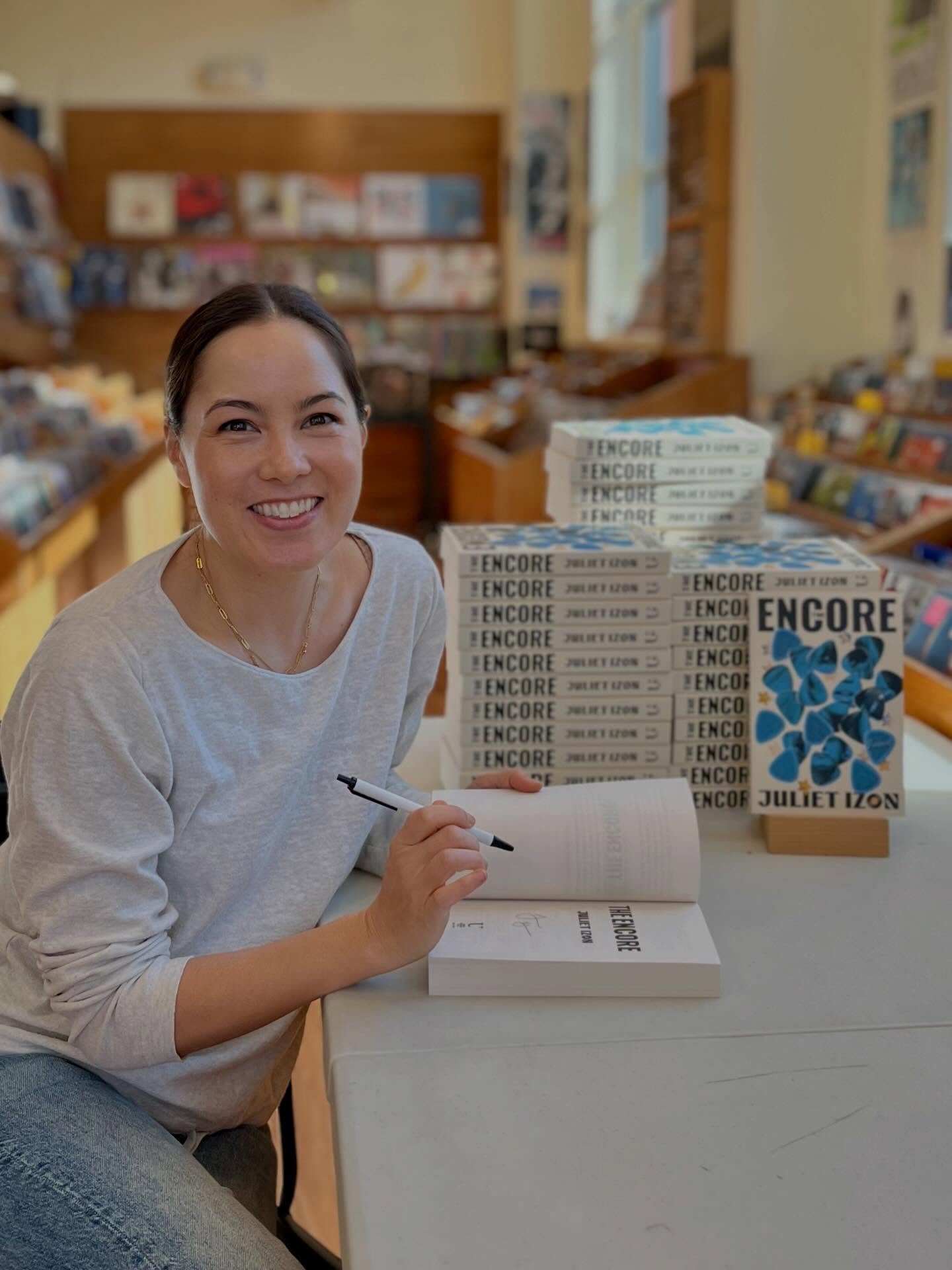 There are author goals you might be aware of even if you&rsquo;re not a writer (publishing a book, say), and then there are those that become apparent the further along you are on your journey. I didn&rsquo;t know how cool signing stock would be befo