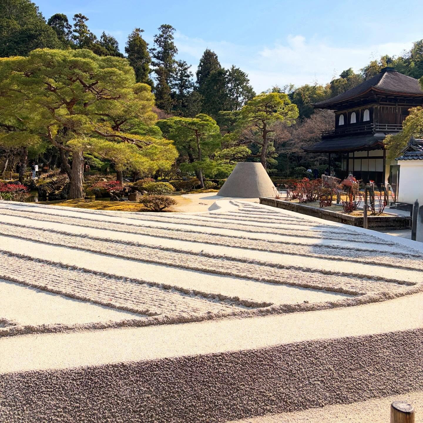 Escaped Tokyo for a few days of temple and shrine exploring. Greetings from Kyoto and the magnificent Zen temple of Ginkaku-ji.