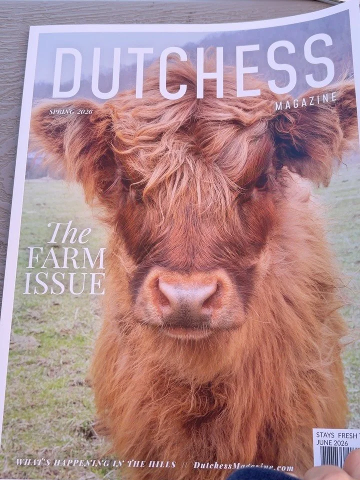 We picked up lunch today at @mymatchboxcafe and lo! They had issues of @dutchessmagazine. Check out yours truly (and a great piece on @coluhenry, too) in the current magazine.