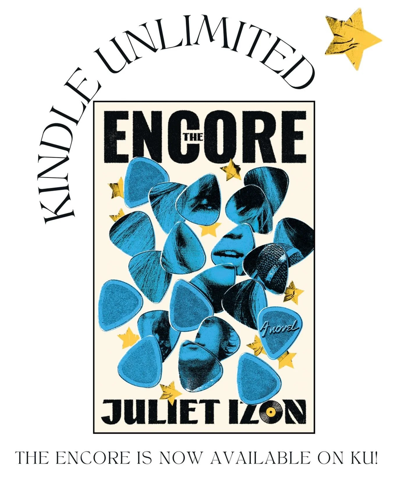 Big news for book baby just shy of her three-month birthday: starting today and for a limited time only, The Encore is on Kindle Unlimited! Anna, Will, and Lottie can&rsquo;t wait to share their music you 🎤
