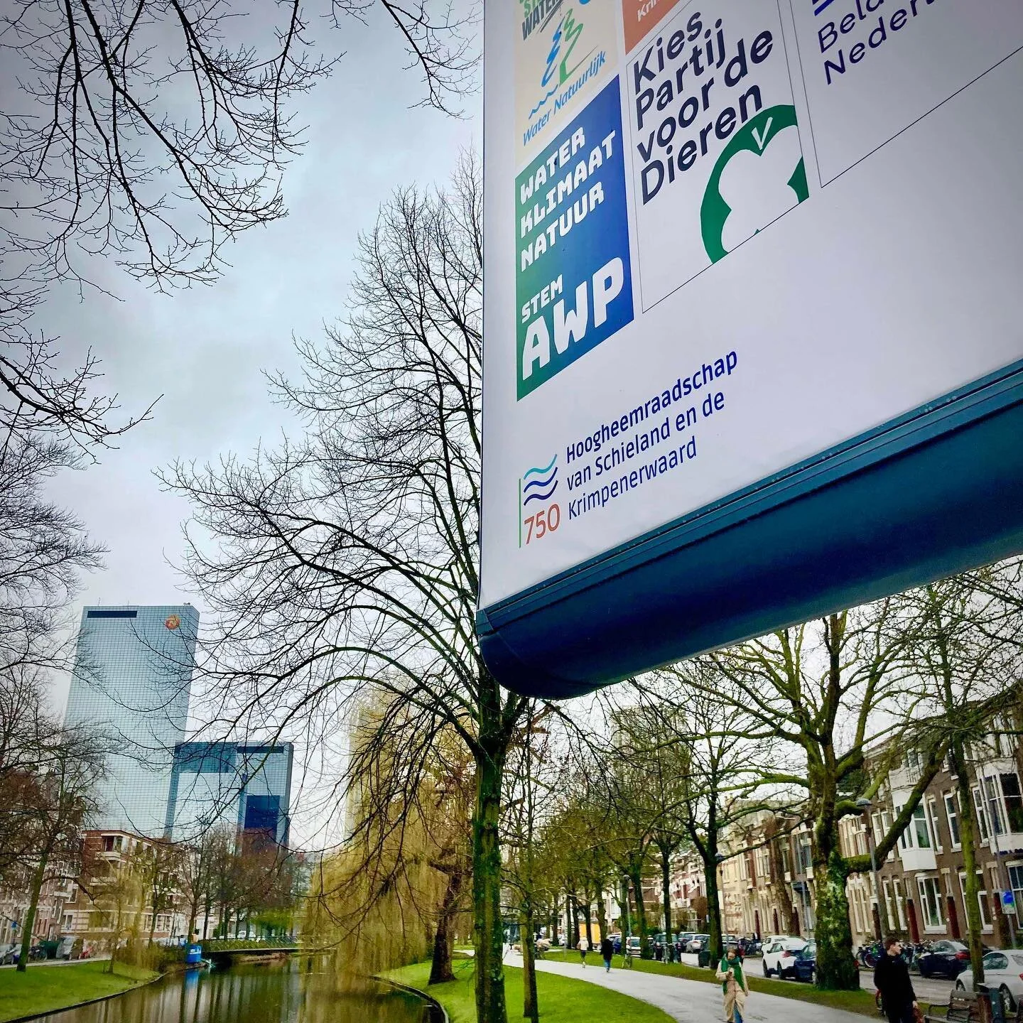Vorig jaar waren er waterschapsverkiezingen&hellip; in hetzelfde jaar als de 750e verjaardag van het hoogheemraadschap van Schieland en de Krimpenerwaard. Ik vond dus zowaar &lsquo;mijn logo&rsquo; op de verkiezingsborden en m&rsquo;n stempas! @buroc