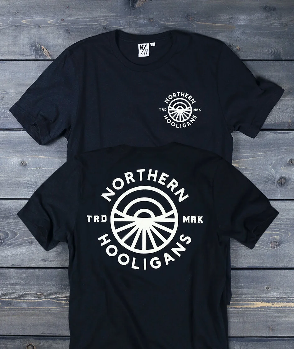 ARTIC CIRCLE T-SHIRT | Heather Black