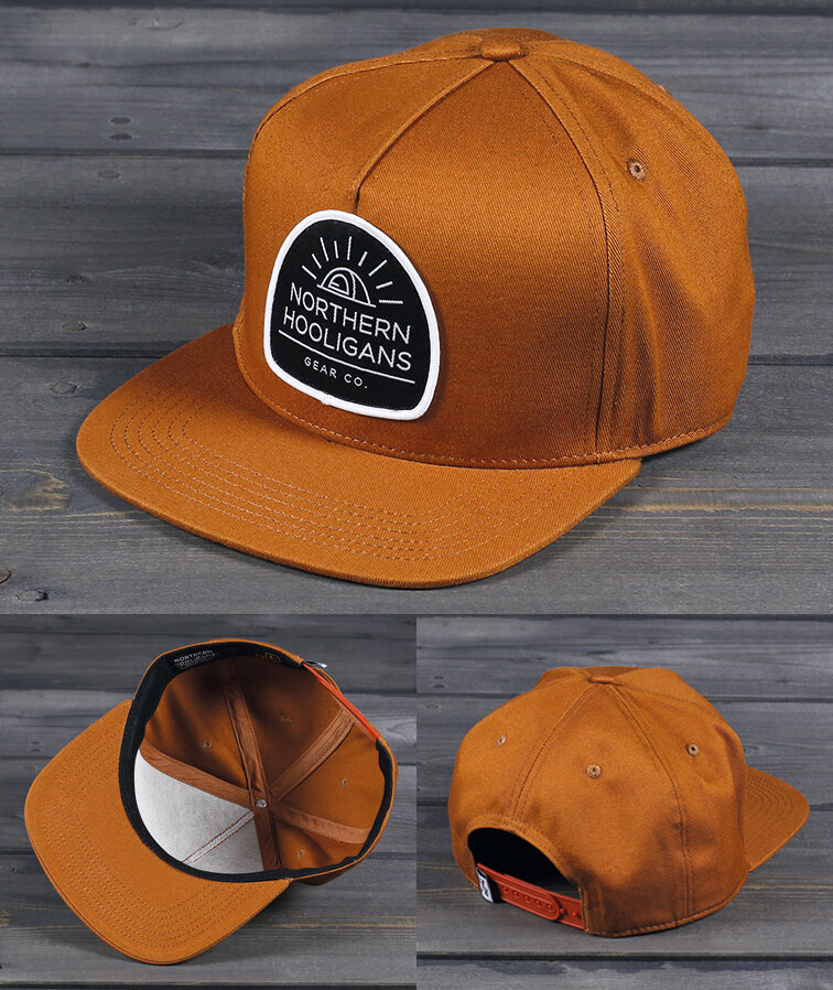  TENT SNAPBACK CAP | Brownish