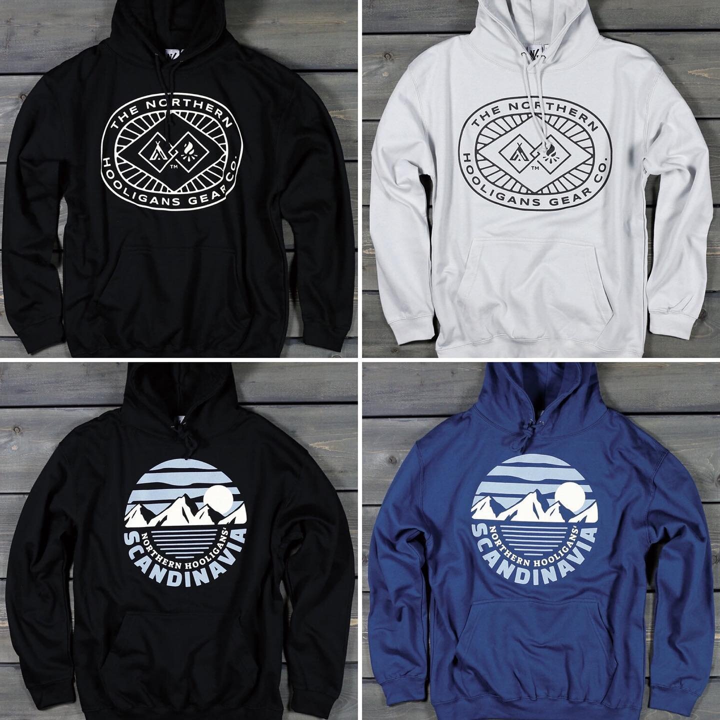 New arrivals in the webshop! Our new collection of hoodies part I. @northernhooligans