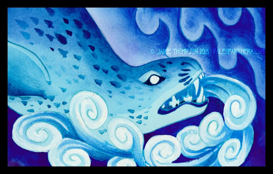 Lapis Leopard Seal