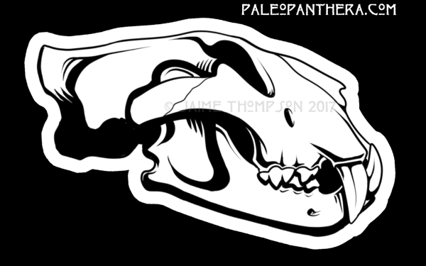 Cave Lion Sticker