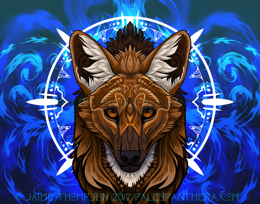 Tribal Maned Wolf