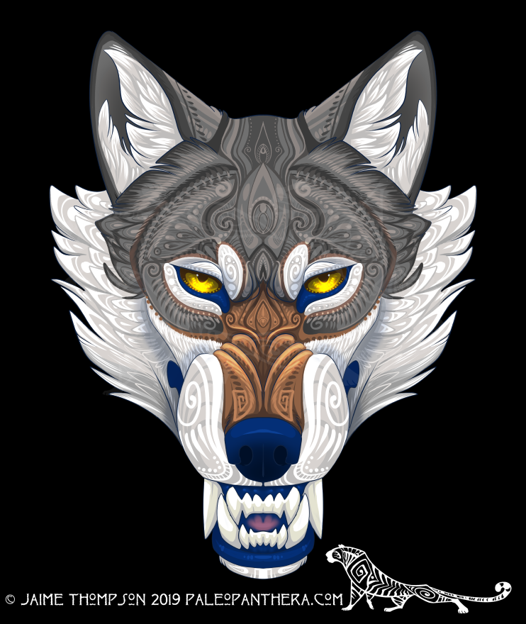 Tribal Wolf