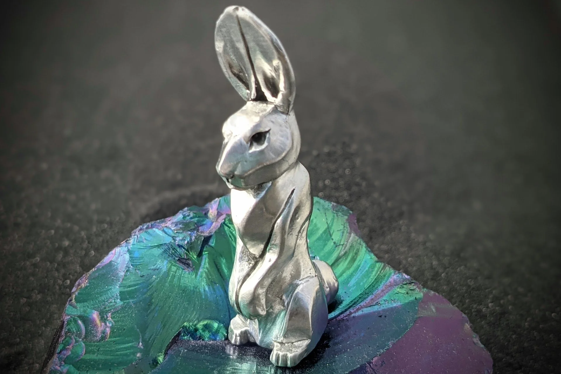 Rabbit Shrine Figurine