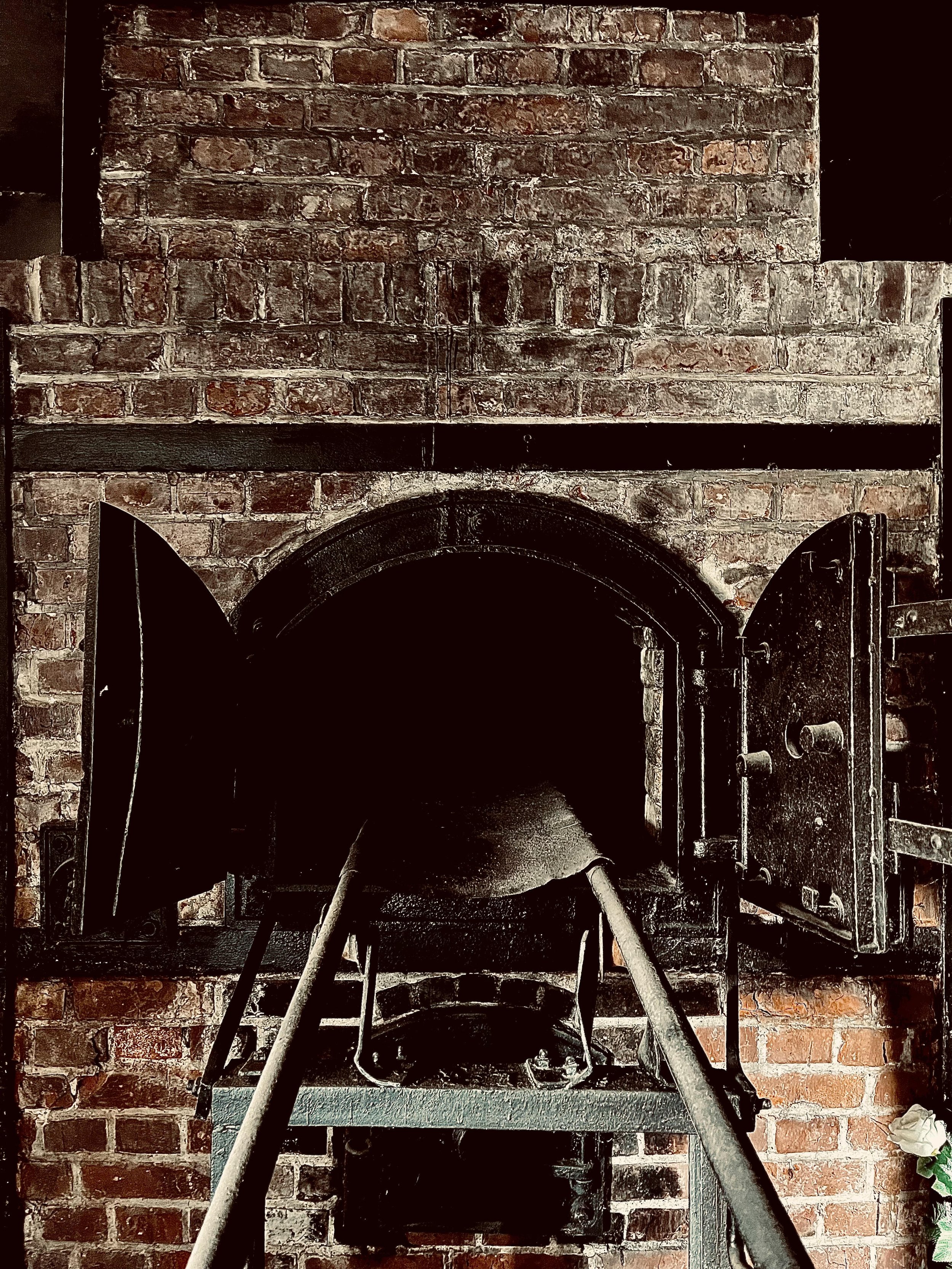 Main furnace in the crematorium