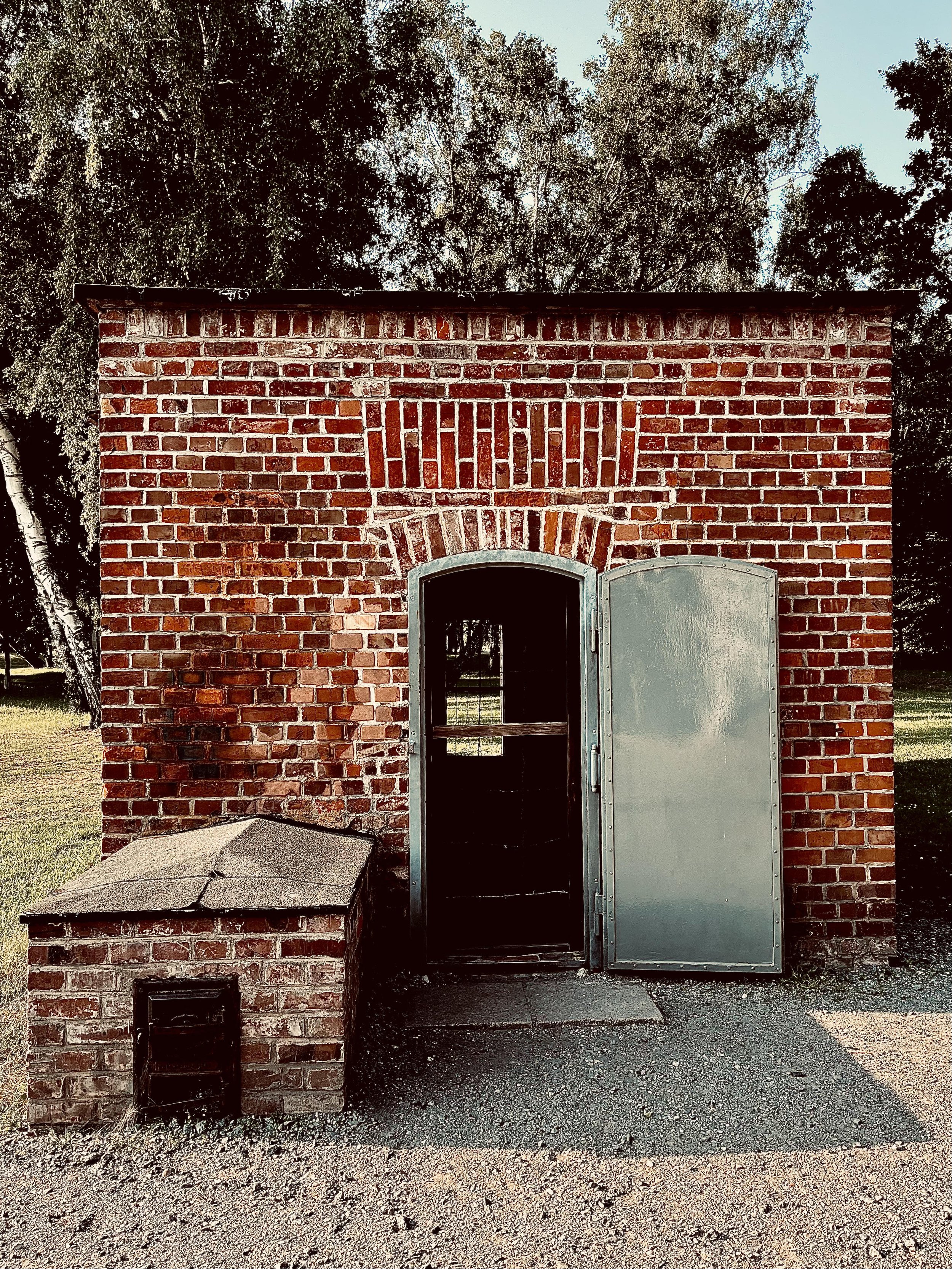 A gas chamber where mostly Jewish prisoners were poisoned