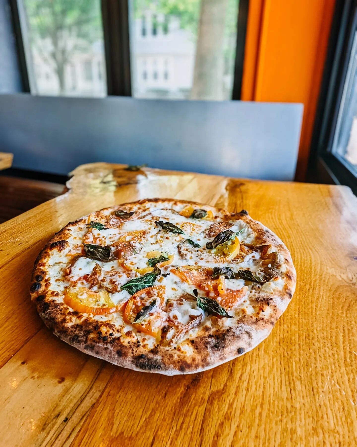 𝘵𝘩𝘦 𝘩𝘦𝘪𝘳𝘭𝘰𝘰𝘮 is back!!
.
.

the seasons are changing and so are our specials!

here is the end of summer lineup ↯
🍅 the heirloom&mdash;
connecticut grown heirloom tomatoes, fresh mozz, fresh garlic, basil &amp; a drizzle of olive oil [ th