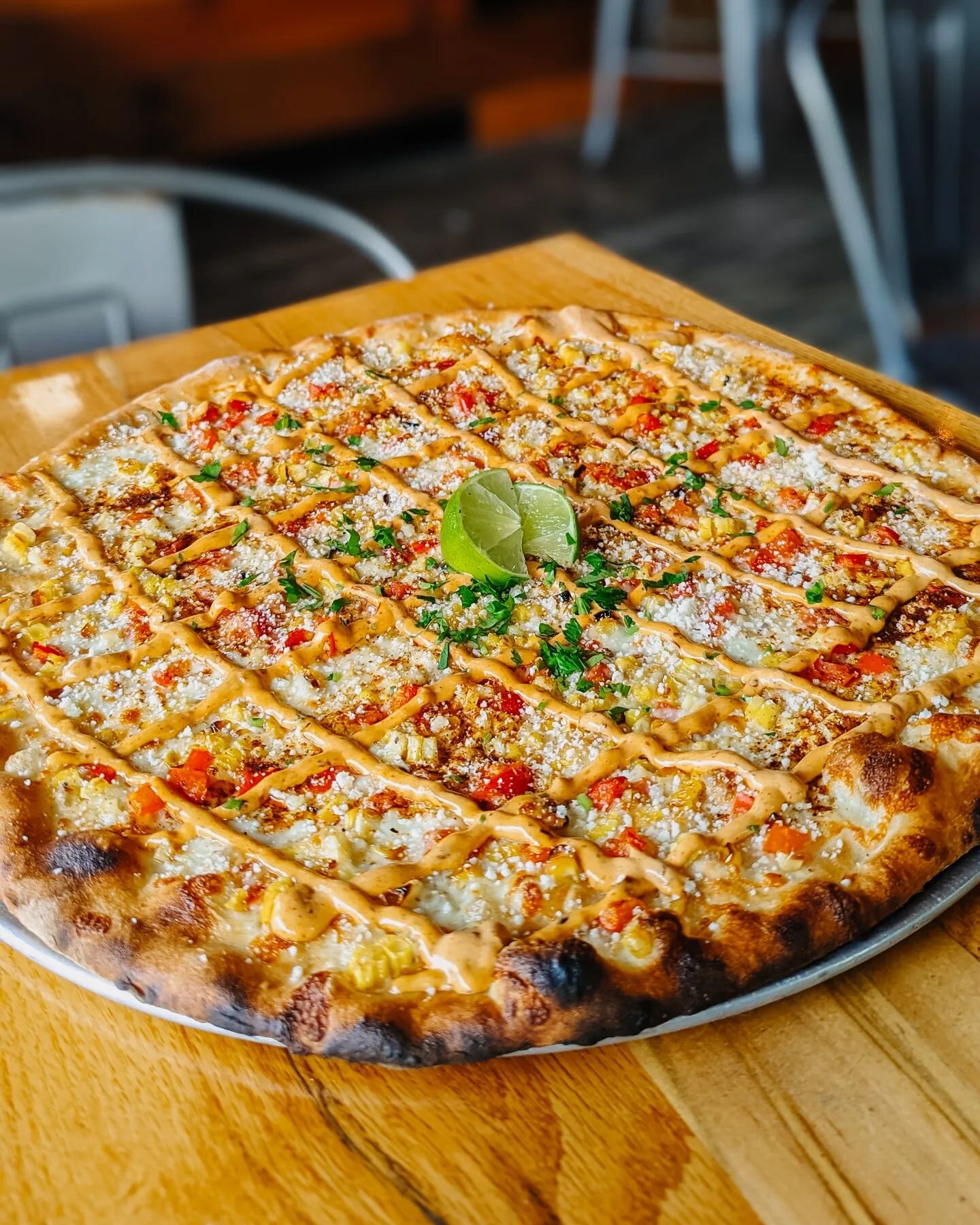 hot g̶i̶r̶l̶ pizza summer is finally here ☀️
.
.
introducing our summer lineup for 2023

first up ➝🌽 the elote
we char some corn on the cob in our woodfired oven &amp; mix that up with some red peppers. then we sprinkle on some cotija cheese, drizzl