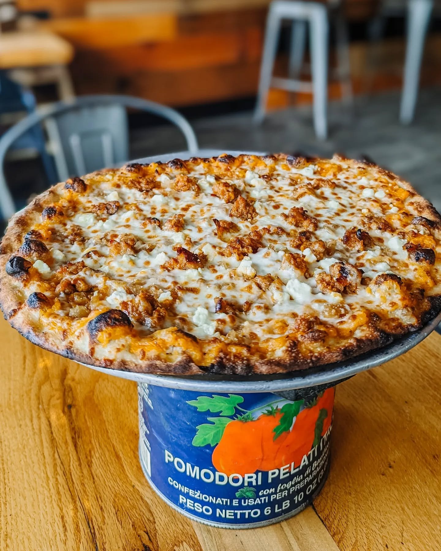 since it's officially autumn tomorrow, we figured that it's time to reintroduce you&mdash;
.
.
introducing our fall lineup!

next up ➝🍠fall is coming
wood-fire roasted &amp; mashed sweet potatoes, sauteed onions, spicy sausage, feta cheese &amp; moz