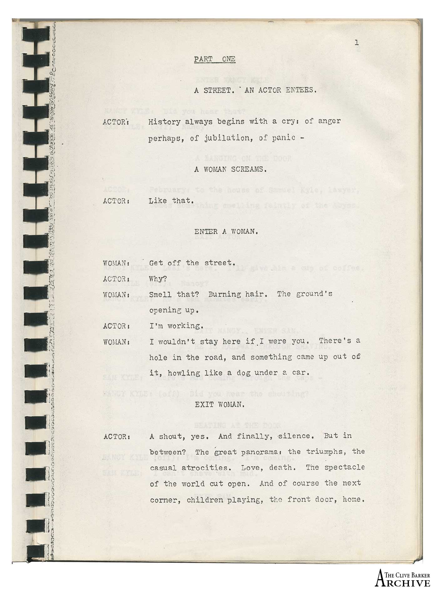 The History of the Devil - Script