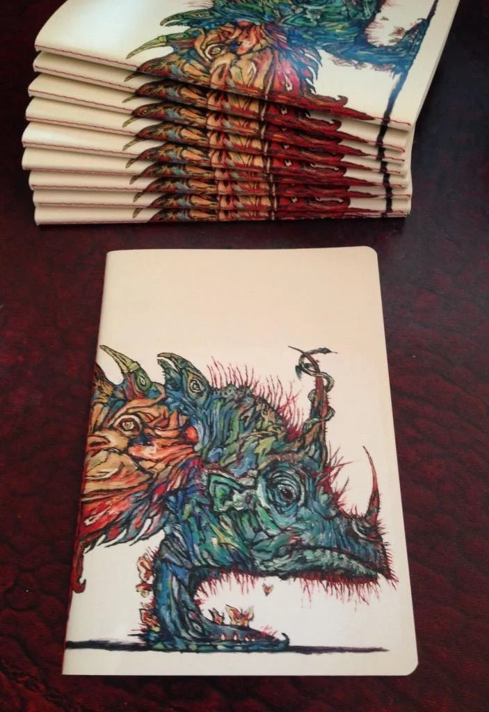 Clive Barker art notebook - Beast of Beasts
