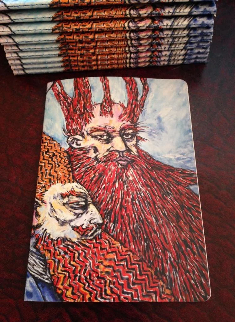 Clive Barker art notebook - The Three Witches (Copy)