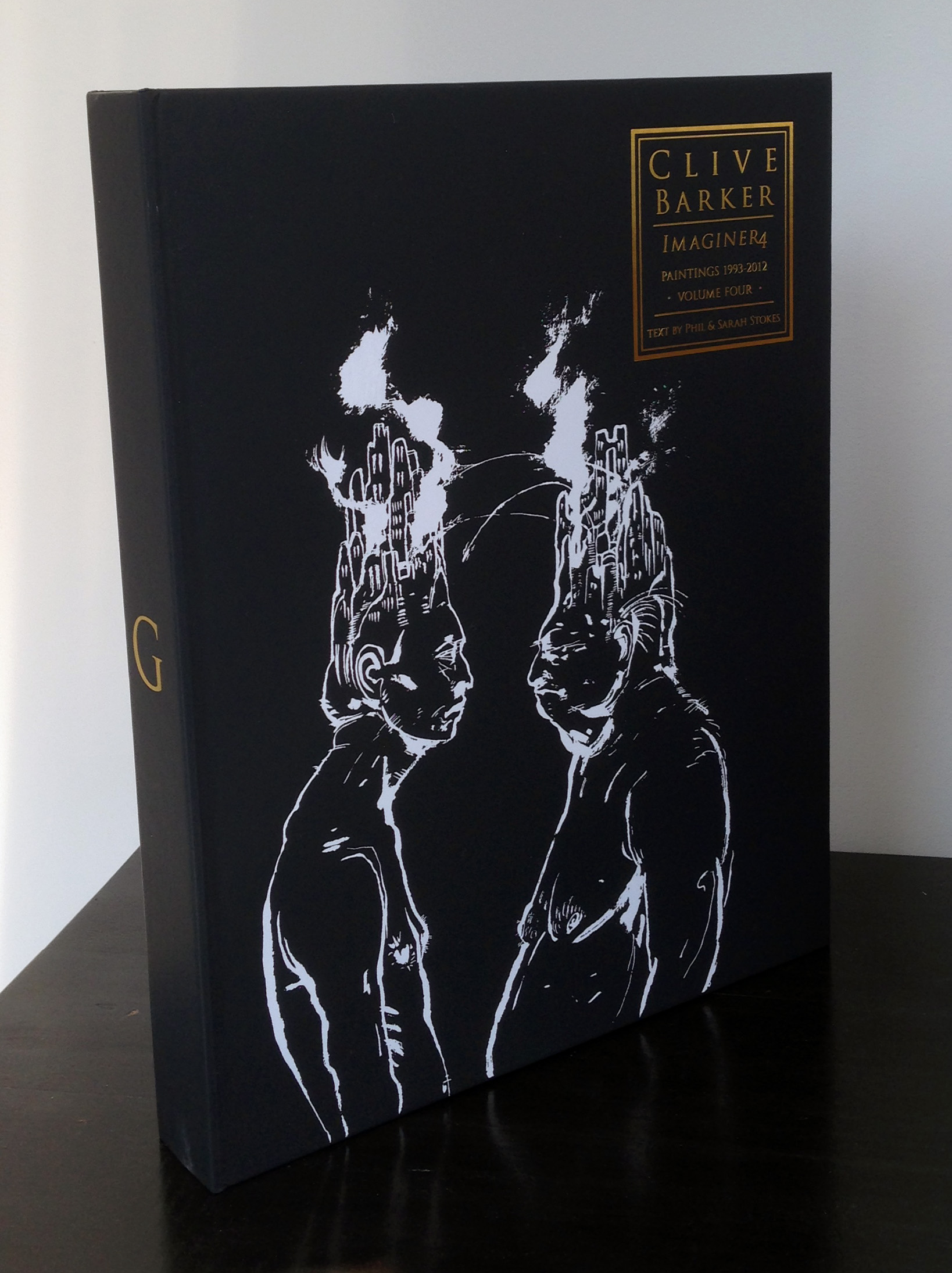 Clive Barker: Imaginer Volume 3 - clamshell case with spine decoration